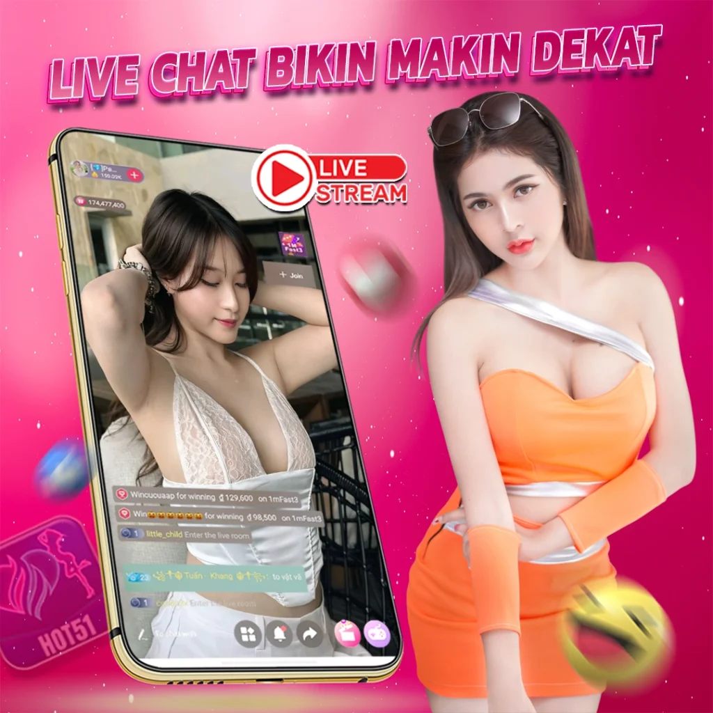 Hot Girl Live Streamers Gain Thousands of Indonesian Followers