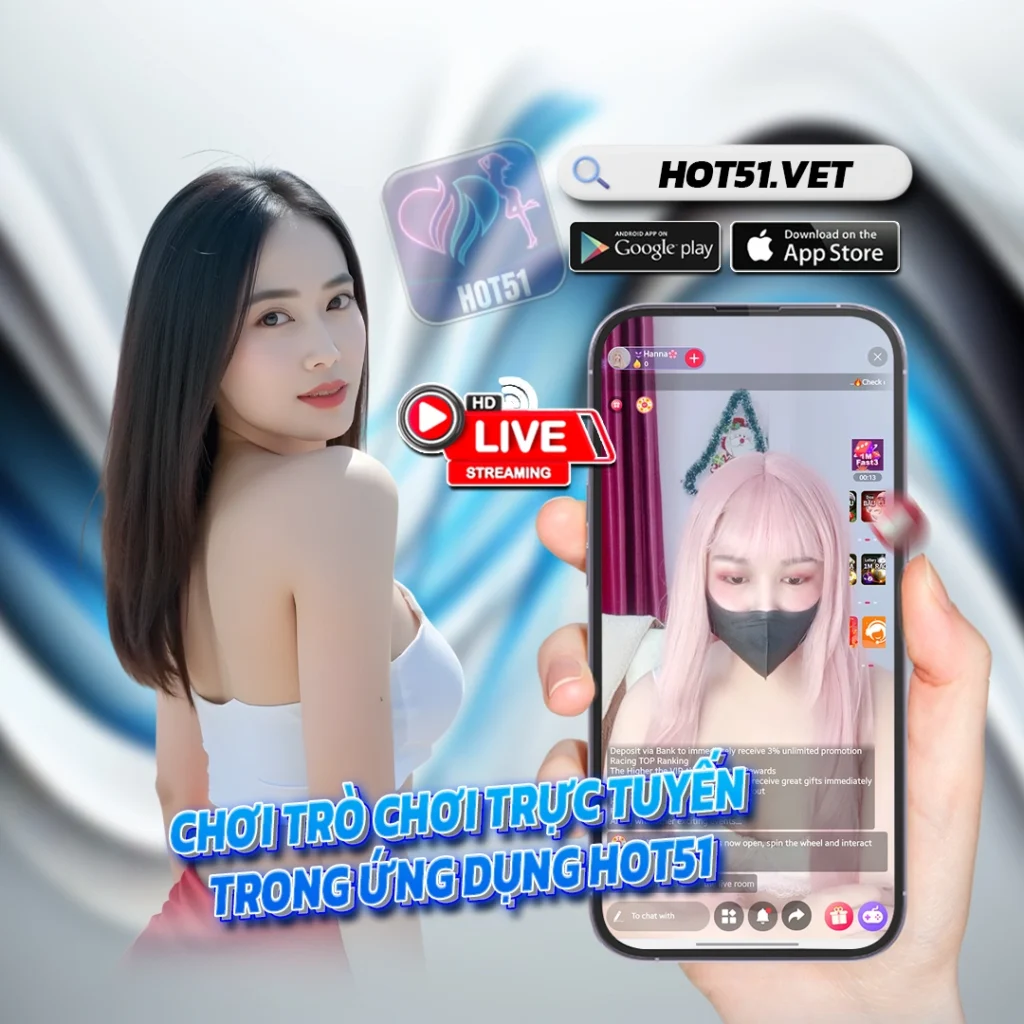 Hot51app.top: Indonesian Cute Girls Bring Positive Energy to Hot51 Live Rooms