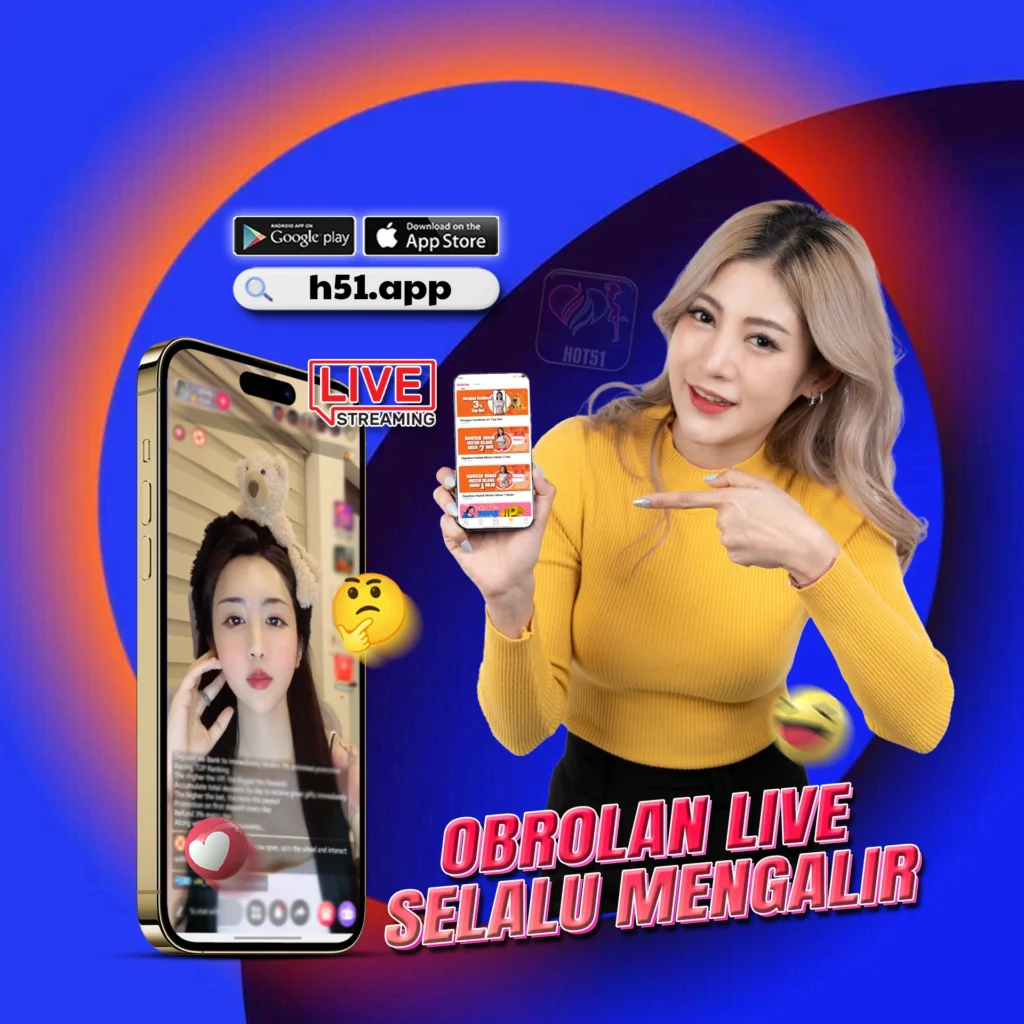Hot51app.top: Indonesian Girl Streamers on Hot51 Enjoy Talking with Fans
