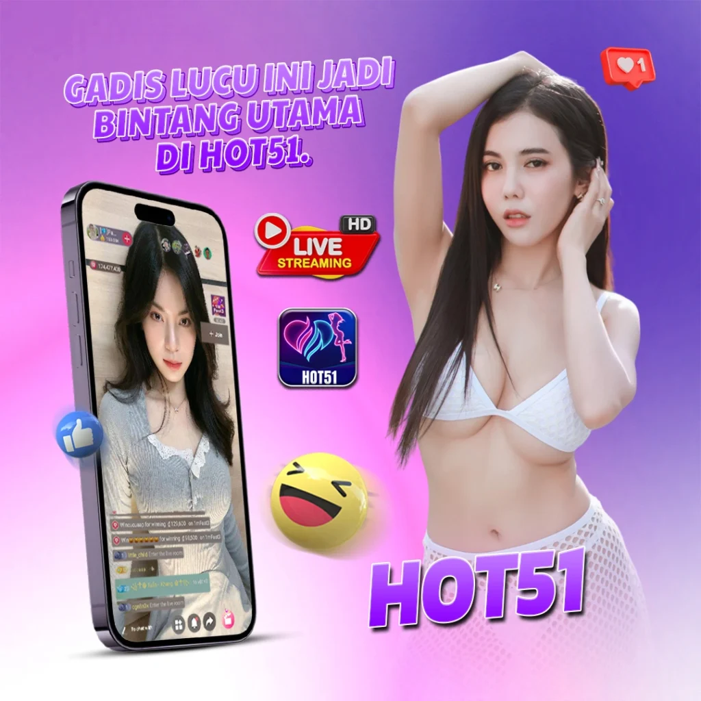 Hot51app.top: Hot51 Live Shows Shine Brighter with Cheerful Indonesian Girls Online