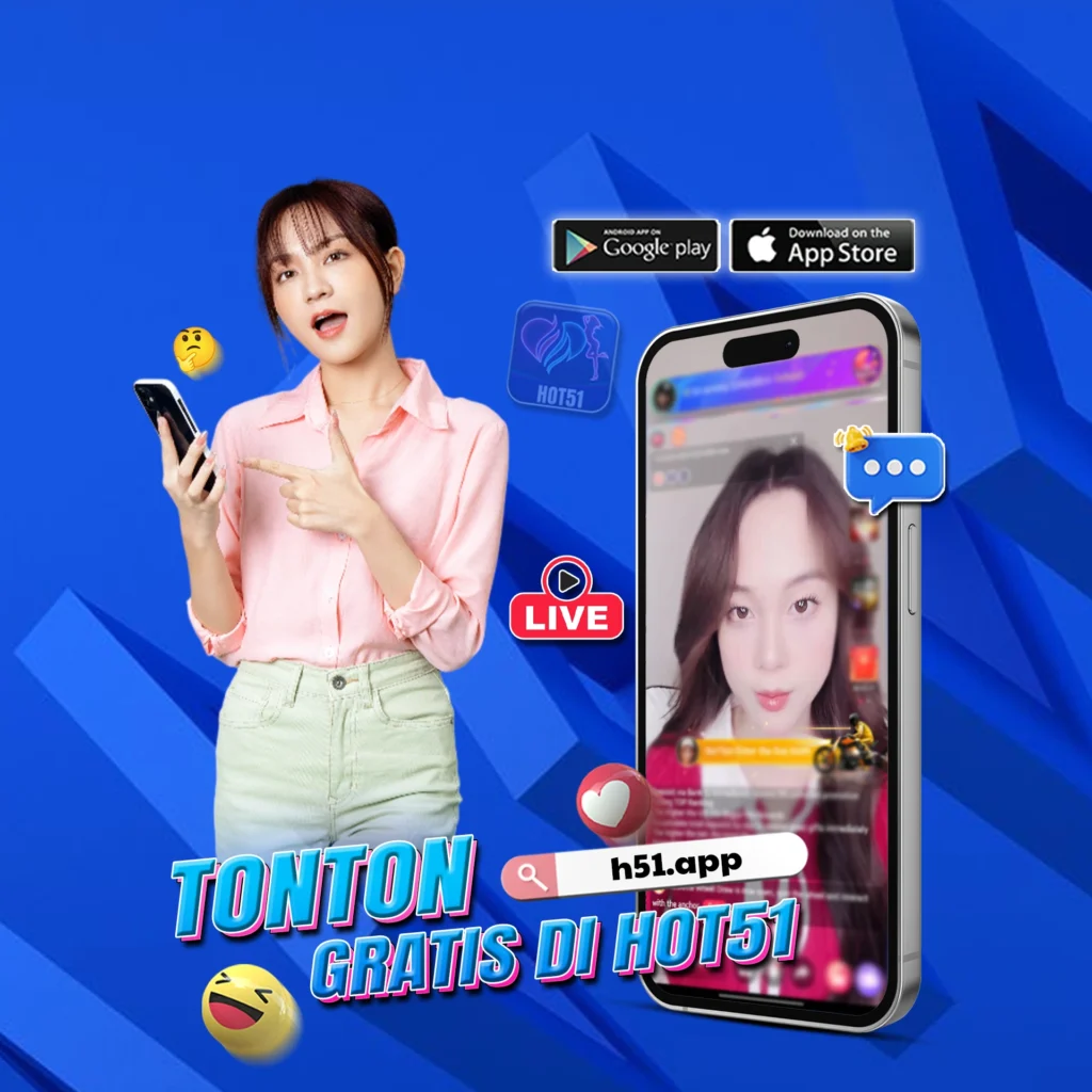 Hot51app.top: Hot51 Live Streams Feel Social with Indonesian Girls Online