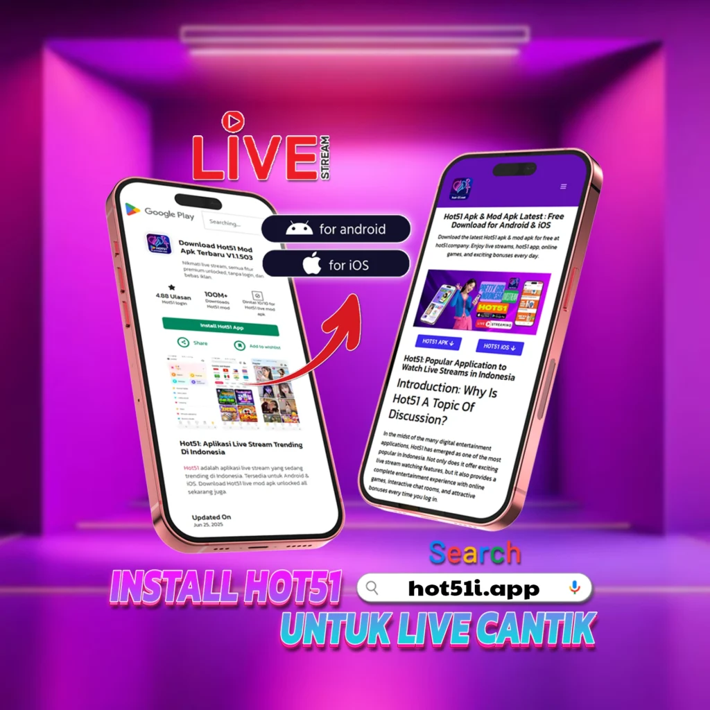 Hot51app.top: Cute Streamers from Indonesia Keep Conversations Flowing on Hot51