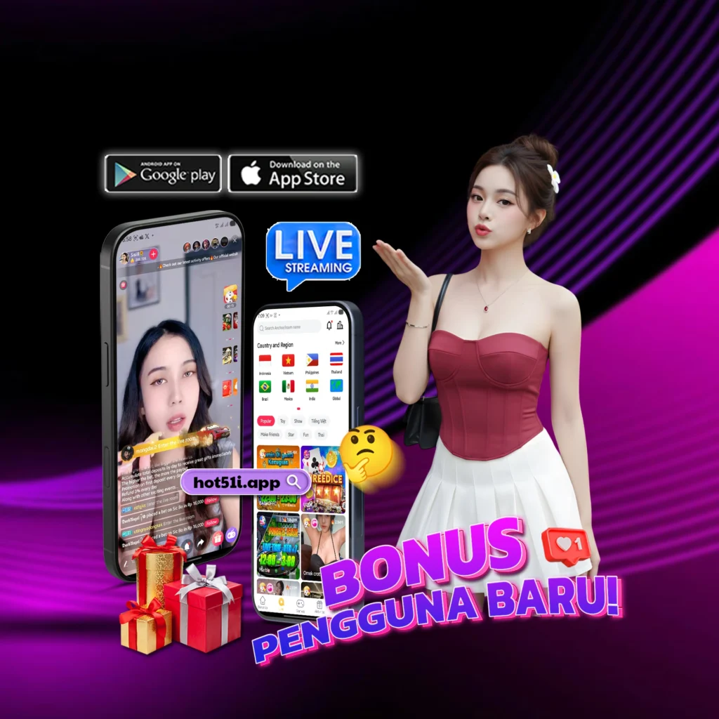 Hot51app.top: Cute Streamers from Indonesia Keep Conversations Flowing on Hot51